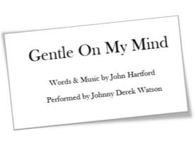 gentle on my mind