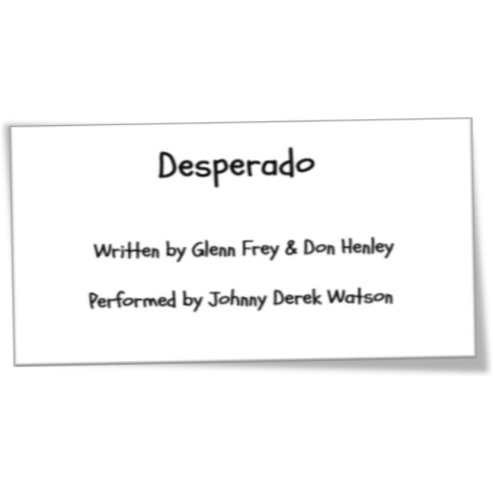 desperado desperado